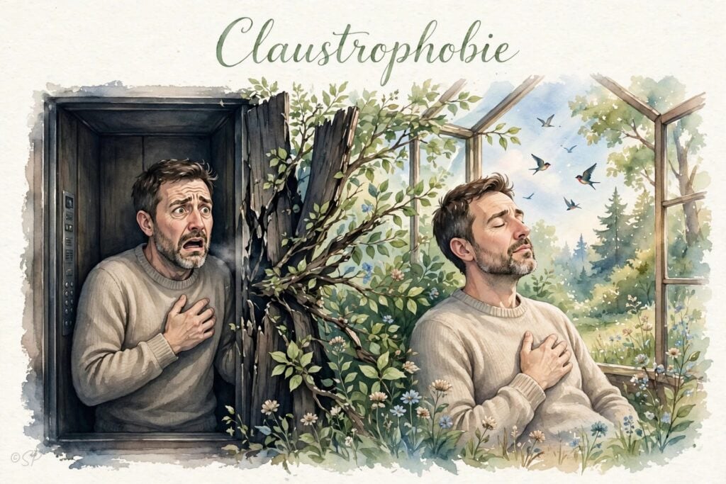 Claustrophobie - Peur des espaces fermés, ascenseur, IRM